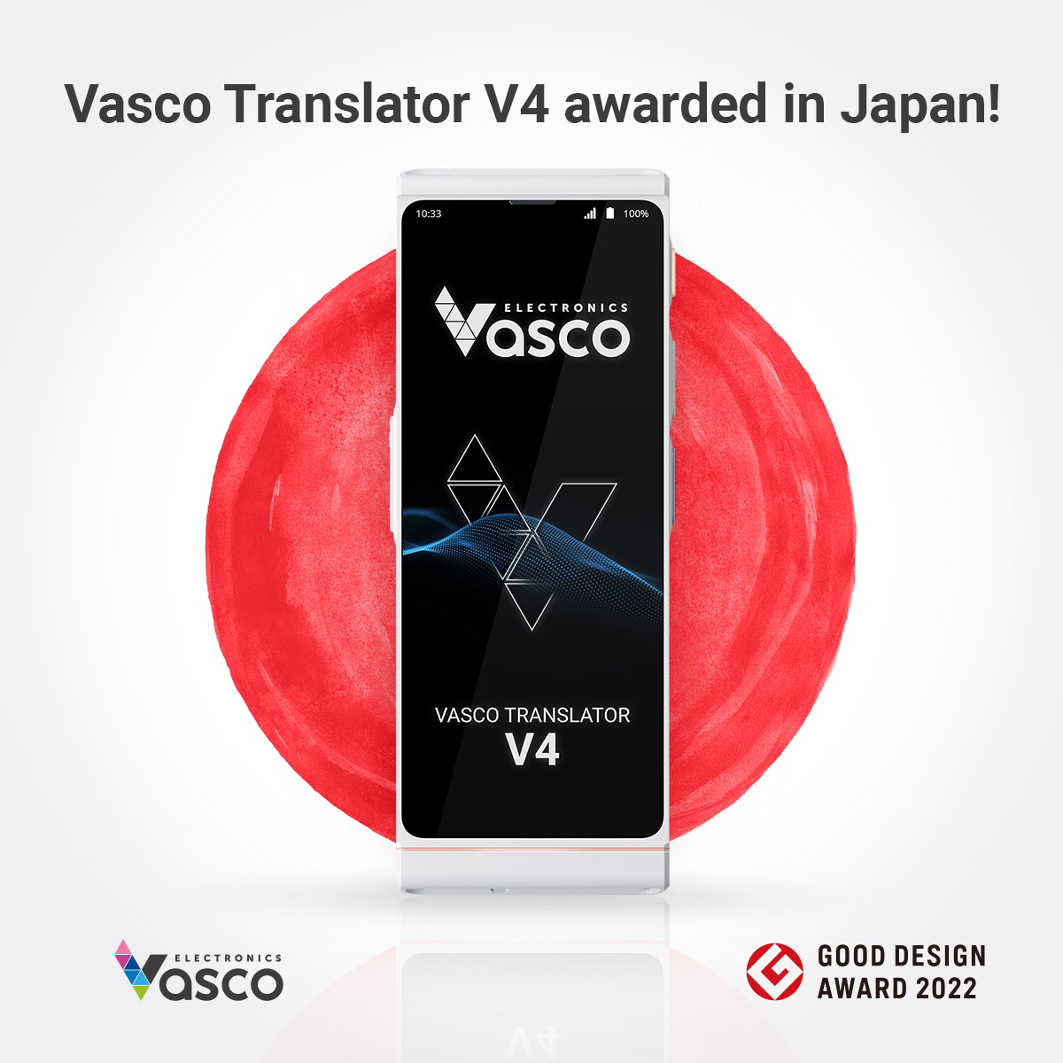 Traductor V4 en los Good Designs Award