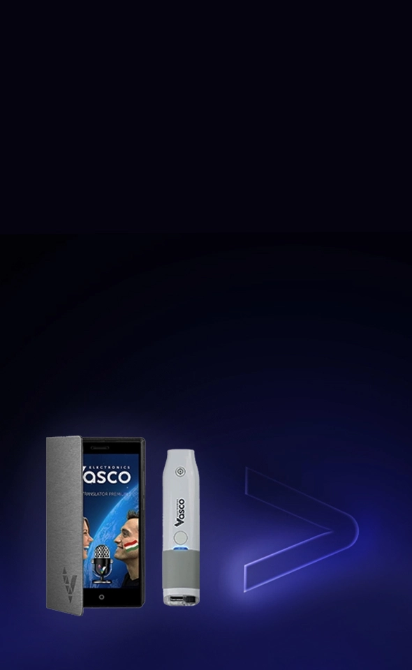 Vasco Translator Premium 5” – un dispositivo de traducción portátil.